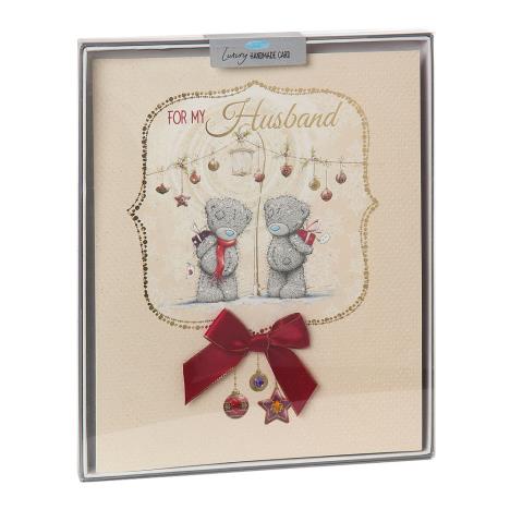 Husband Me to You Bear Handmade Boxed Christmas Card £5.99